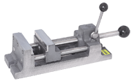 Cam Action Drill Press Vise - SV-6" Jaw Width - Caliber Tooling