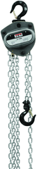 L-100-50WO-15, 1/2 Ton Hand Chain Hoist with 15' Lift & Overload Protection - Caliber Tooling