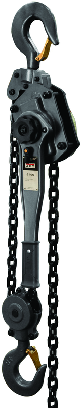 JLP-A Series 6 Ton Lever Hoist, 15' Lift - Caliber Tooling