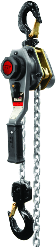 JLH Series 1-1/2 Ton Lever Hoist, 15' Lift with Overload Protection - Caliber Tooling