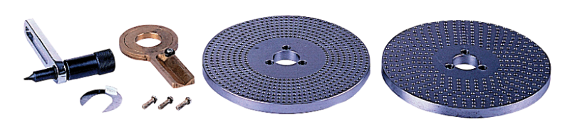 Dividing Plates - For 8; 10; 12" Rotary Table - Caliber Tooling