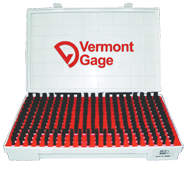 125 Pc. - 626 to .750 - Minus (No Go) Fit - Gage Pin Set - Caliber Tooling