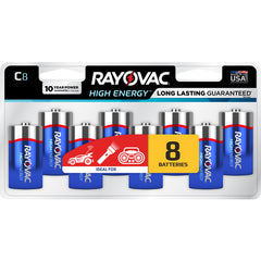 C High Energy Alkaline Batt-8Pk - Caliber Tooling