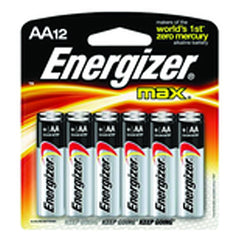 AA Max Alkaline Battery 12 Pack - Caliber Tooling