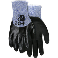 13 Ga Blue/White HPPE/Glass Blk Nitrile