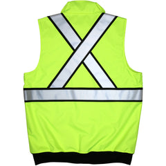 BODY WARMER CSA LIME X3