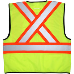 POLY LIME VEST 4 1/2″ 3X