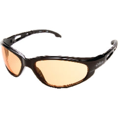 Amber Lens- Fog/Scratch Resistant- Flex Nylon Black Frame - Caliber Tooling