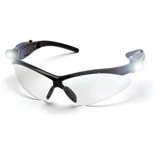 PMXTREME BLACK FRAME CLEAR LENS LED - Caliber Tooling