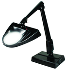 26" LED Magnifier 1.75X Desk Base W/ Floating Arm Hi-Lighter - Caliber Tooling