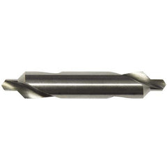 ‎#4.5 × 2-1/2″ OAL 90 Degree HSS Plain Combined Drill and Countersink TiN