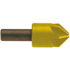 1/8 × 60 DEG 6 FL CARBIDE C/SINK - Caliber Tooling