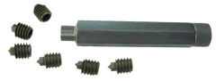 6 Pc. Transfer Screw Set - M3x.5; M4x.7; M5x.8; M6x1.0 - Caliber Tooling