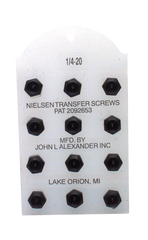 Nielsen Transfer Screw Set - 7/16 - 5/8 (Set of 12) - Caliber Tooling