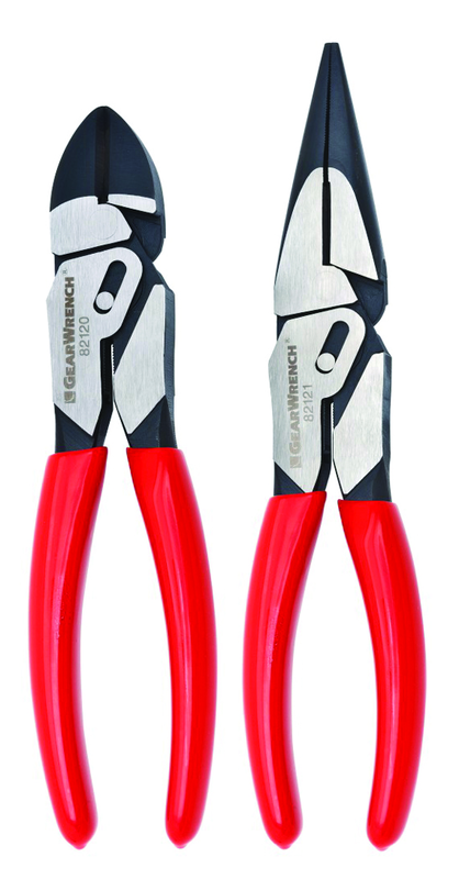 2 Piece PivotForce Compound Action Plier Set - Caliber Tooling