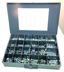 710 Pc. Cap Screw Assortment - Grade 5 Fine - Caliber Tooling