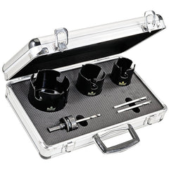 KMP03031-N Hole Saw Kit MPH GP Kit with 3 Hole Saws & 3 Accessories - Exact Industrial Supply