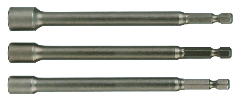 3PC NUT SETTER 1/4 5/16 3/8 X 12 - Caliber Tooling