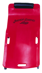 Low Profile Plastic Creeper - Body-fitting Design - Red - Caliber Tooling