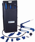 4 Ton Portable Industrial Hydraulic Maintenance Kit - Designed to applications of pushing; spreading; pressing and more - Packaged in Custom fitted rugged blow molded storage case. - Caliber Tooling