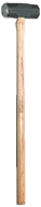 Sledge Hammer -- 12 lb; Hickory Handle; 2-5/8'' Head Diameter - Caliber Tooling