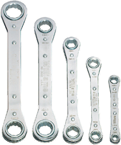 Snap-On/Williams (5 Piece) Straight Ratcheting Box Wrench Set - Inch - Caliber Tooling