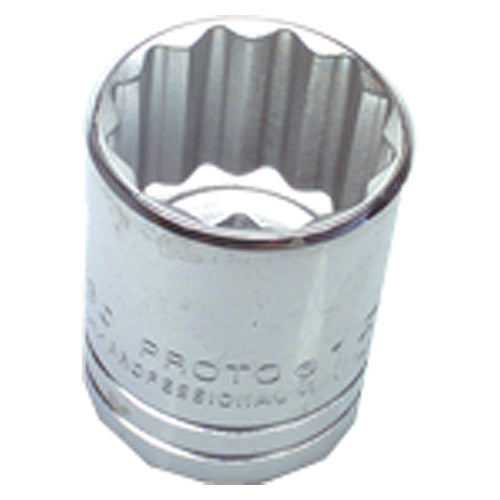 12 mm × 36.53 mm-1/2″ Drive-12 Point - Metric Standard Socket - Caliber Tooling