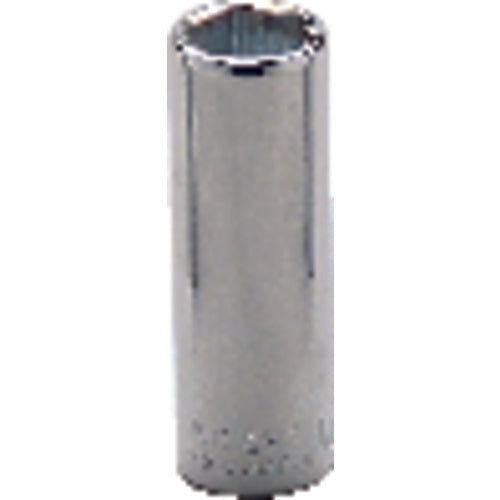 19 mm × 63.50-3/8″ Drive-6 Point - Metric Deep Socket - Caliber Tooling