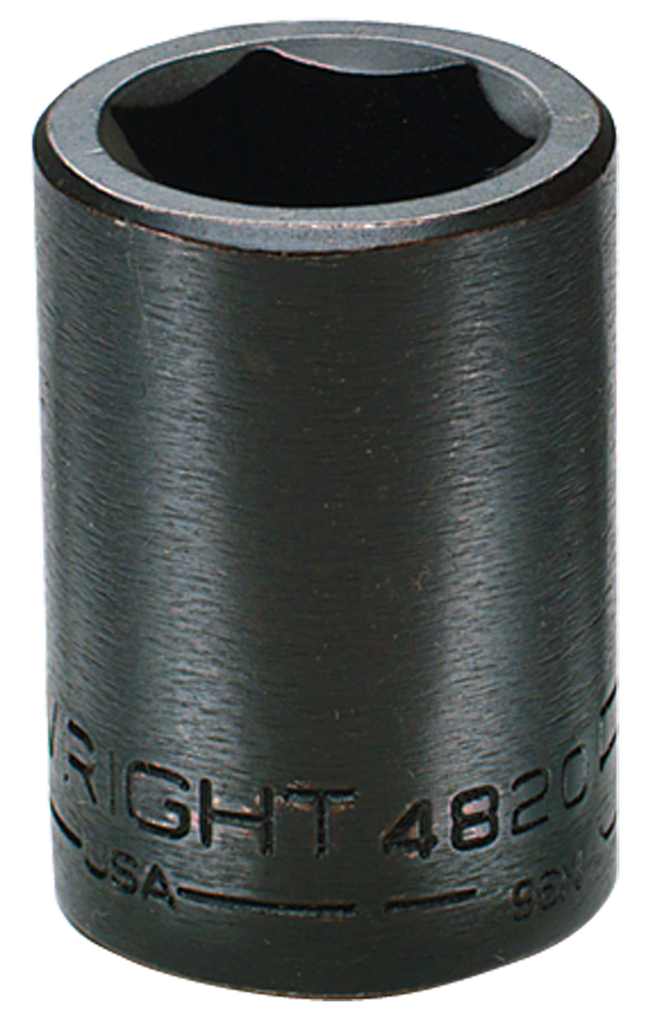 1-3/8 x 2-1/4" OAL - 3/4'' Drive - 6 Point - Standard Impact Socket - Caliber Tooling