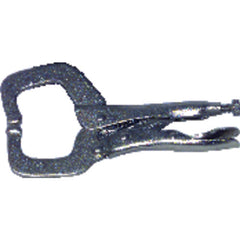 MIT Locking Grip C-Clamp - 3825 Plain Grip 3 1/8″ Capacity 11″ Long - Caliber Tooling