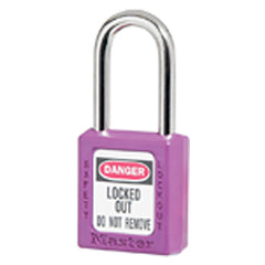 Xenoy Padlock - 1 1/2″ Body Width; Keyed: Different; Purple - Caliber Tooling