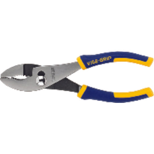 Vise-Grip Slip Joint Pliers with Wire Cutter - Model 20784-06 Comfort Grip 1″ Capacity 6″ Long - Caliber Tooling