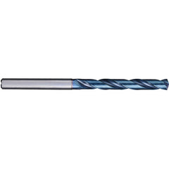 3.1 mm Dia. × 6 mm Shank × 28 mm Flute Length × 66 mm OAL, 5XD, 140°, Aqua Revo D, 2 Flute, Internal, Solid Carbide Drill - Exact Industrial Supply