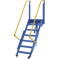 Folding Mezzanine Ladder 60″ - Exact Industrial Supply