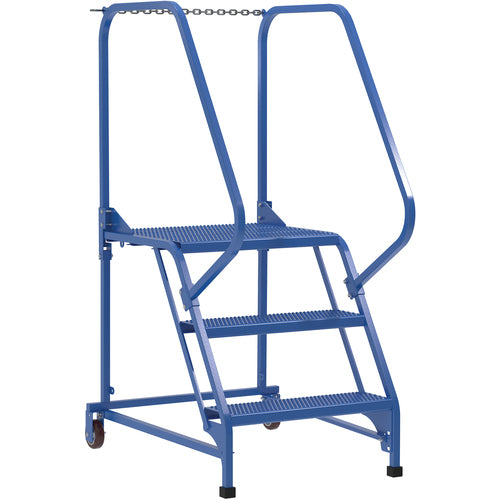 Maintenance Ladder 3 Step Perforated - Exact Industrial Supply