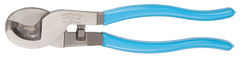 Cable Cutter -- Model #911--9'' OAL--Comfort Grip - Caliber Tooling