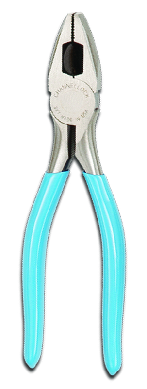 #3048 Comfort Grip Handles 8-1/2'' Long Linesman Pliers - Caliber Tooling