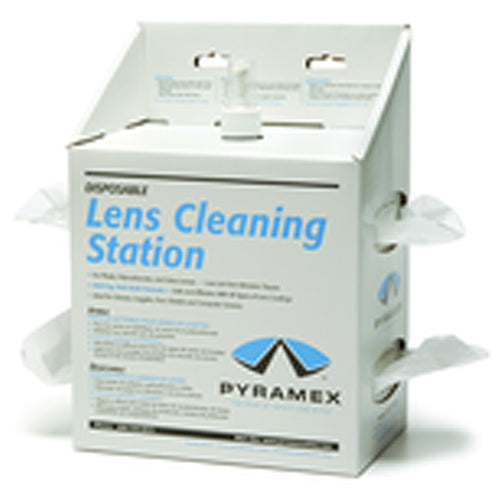 Lens Clean Station- 16 Oz Silicone Spray-1200 Tissues - Caliber Tooling