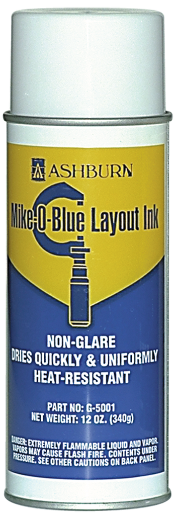 Mike-O-Blue Layout Ink - #G-5006-14 - 1 Gallon Container - Caliber Tooling