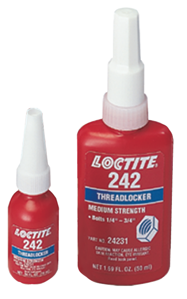 242 Medium Strength Removeable Threadlocker - 250 ml - Caliber Tooling