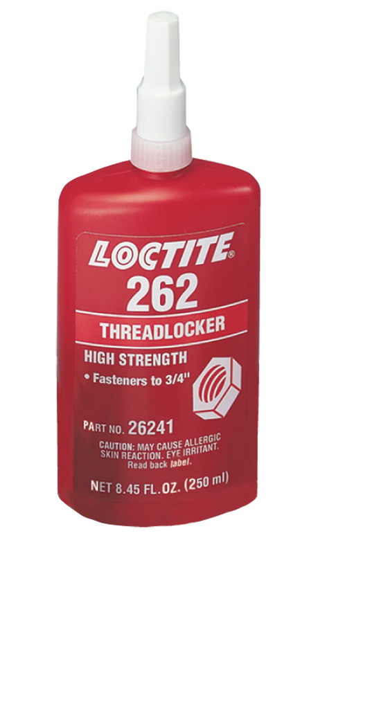 262  Medium to High Strength Permanent Threadlocker - 50 ml - Caliber Tooling