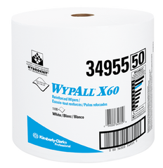 12.5 x 13.4'' - Package of 1100 - WypAll X60 Jumbo Roll - Caliber Tooling