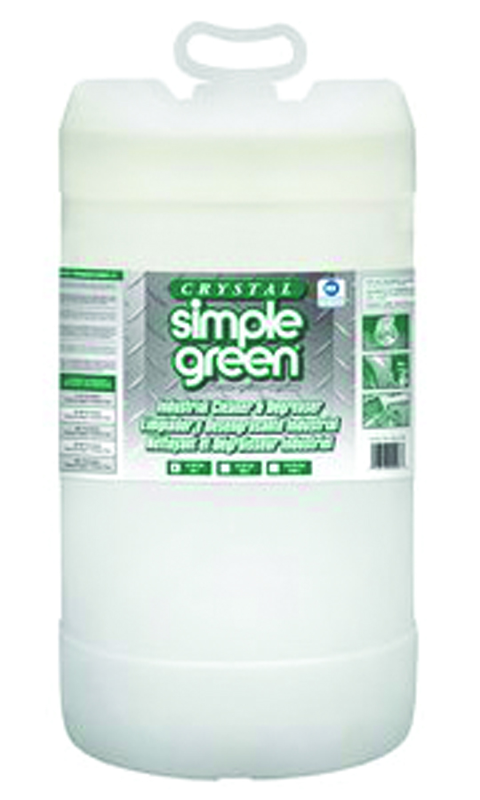 Crystal Simple Green Industrial Cleaner & Degreaser - 15 Gallon - Caliber Tooling