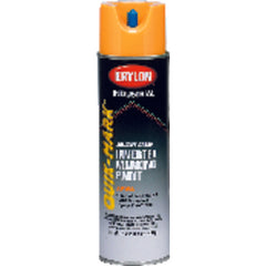 Industrial Quik-Mark Inverted Marking Paint Solvent Based Fluorescent Orange - Caliber Tooling