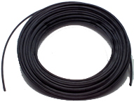 #NC0610100K - 6mm OD - Black Nylon - Tubing-100 Feet per Reel - Caliber Tooling