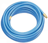 TP6050 - 3/8 MPT x 50 Feet - Light Blue Thermoplastic - 2 Rigid Fitting(s) - Air Hose - Caliber Tooling