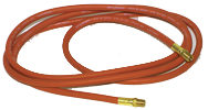 #0450 - 1/4'' ID x 50 Feet - 2 Male Fitting(s) - Air Hose with Fittings - Caliber Tooling