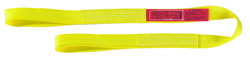 EE2-801 1"X8' 2-PLY NYLON SLING - Caliber Tooling