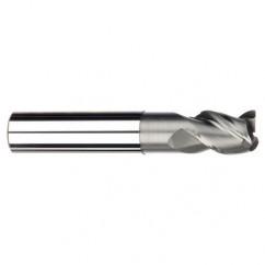 5/8" Dia. - 3/4" LOC - 6" OAL - 3 FL Carbide End Mill-Uncoated - Caliber Tooling