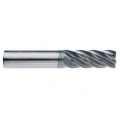 5/16" Dia. - 7/16" LOC - 2" OAL - 5 FL Carbide End Mill-AlCrN-X - Caliber Tooling